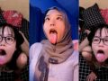 Dera Anjela Konten Ludah Crotin Terbaru Makin Cakep Ahegao