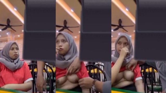 Kasir Swalayan Diam Pasrah Kena Grepe