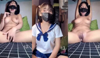 Alice Cosplay Jadi Murid Culun Omeknya Juara HOT51