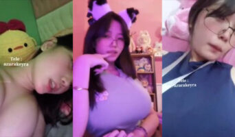 Talent Azura Eksklusif Boba Besar Kacamata Nakal