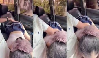 POV Adek Minta Sepong di Mobil Baru Jadi Cosplayer