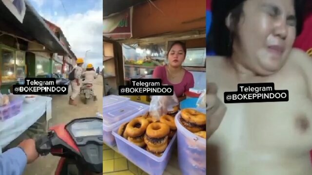 Tukang Donat Kena Loby Pembeli